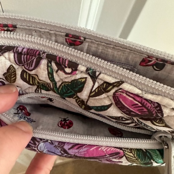 Vera Bradley Lavender Meadow Mini Hipster - Picture 5 of 8